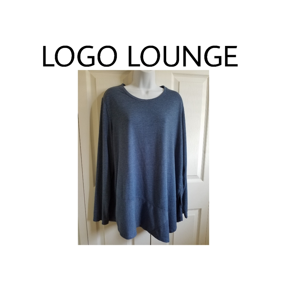 LOGO LORI GOLDSTEIN LOUNGE knit top